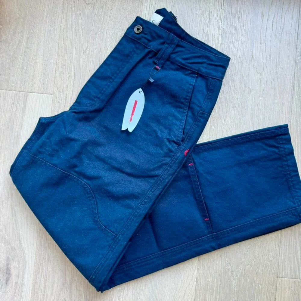 Imperfects Courier Pant in Sailor. - Picture 2 of 5